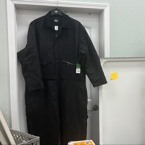 Men's Black Workwear Coveralls